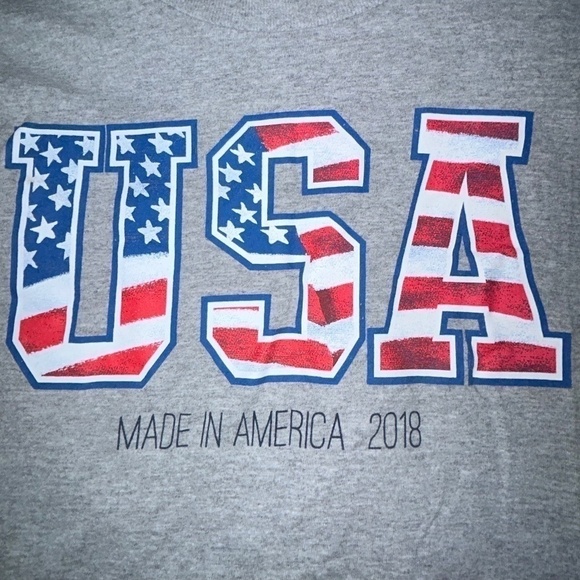 Men’s USA Made In America 2018 Shirt Size 2XL - Picture 3 of 4